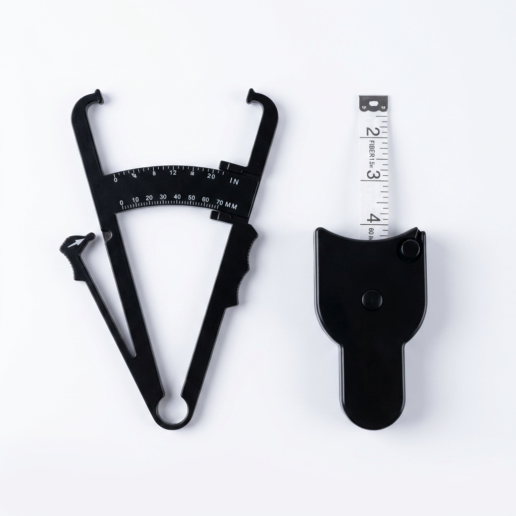 Body Fat Caliper & Measuring Tape Set