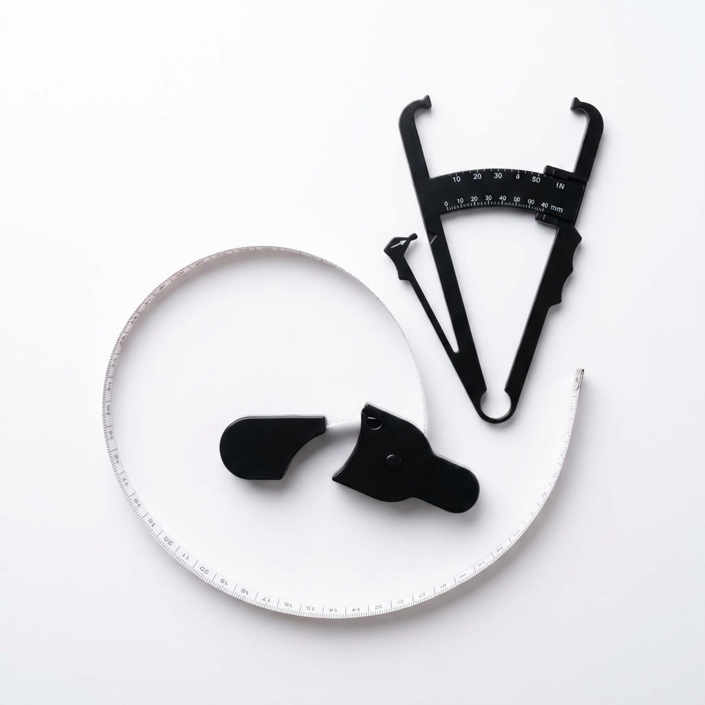 Body Fat Caliper & Measuring Tape Set